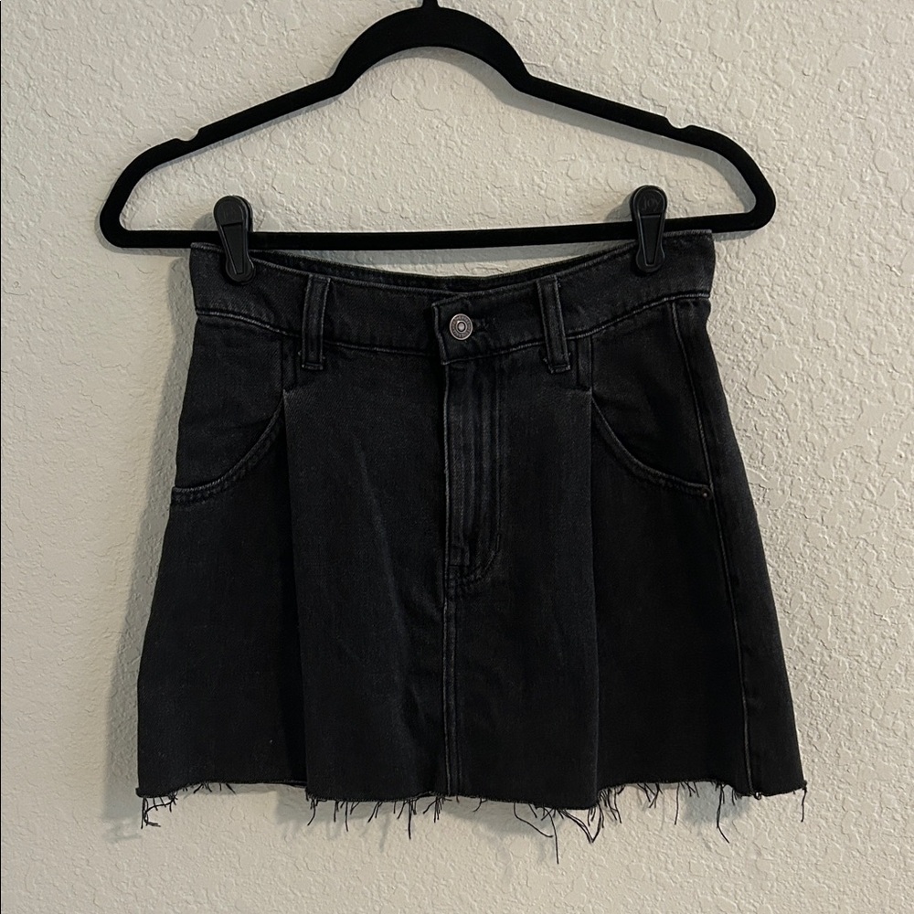 Free People Denim Mini Skirt